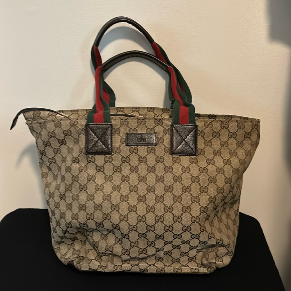 Vintage Gucci unstructured tote bag